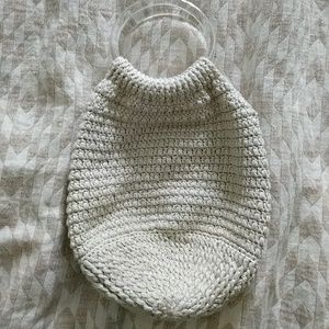 Rachel Comey crochet plastic ring bag